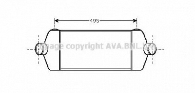 AVA QUALITY COOLING fd4406 -  Интеркулер